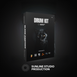 DRUM KIT – BLACK PANTHER 🐆